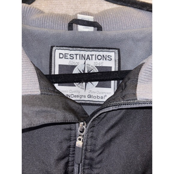 DESTINATIONS COOPER TIRES JACKET MENS MENS SIZE XXL  WINDBREAKER - Picture 3 of 11